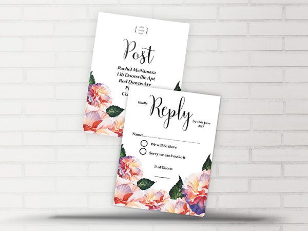 Rachel Floral RSVP