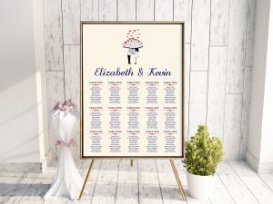 Buckley Umbrella Table Plan
