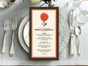 Dunlea CreOra Wedding Menu
