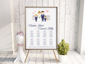 Family Style Gate Table Plan