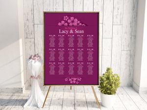 Ballymornay Purple Table Plan