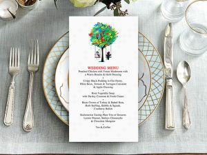 Spicer Tree Wedding Menu