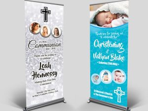 Christening Banner