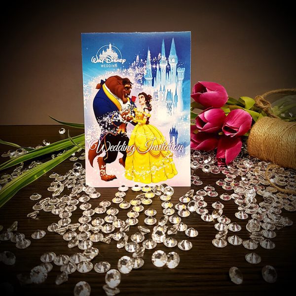 Beauty & The Beast Wedding Invitation