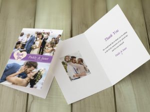 Buckley Wedding Thank You Card
